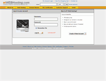 Tablet Screenshot of my.etwebhosting.com